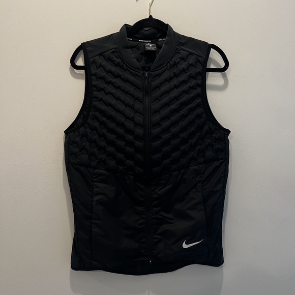 Nike Aeroloft Repel Packable Running Vest Black - Picture 1 of 4